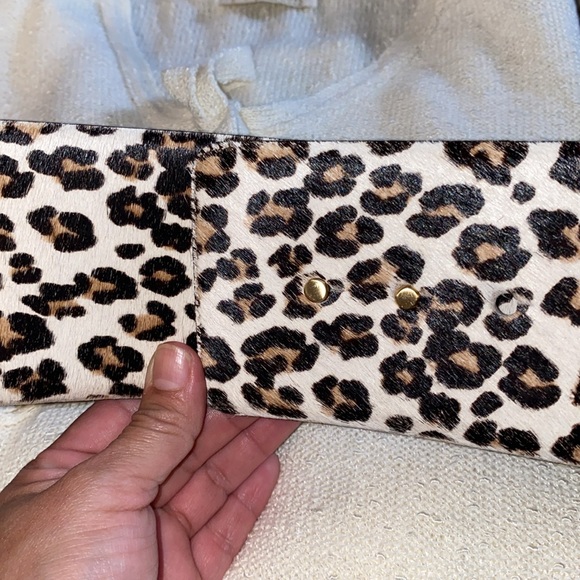 Ann Taylor thick animal calf hair belt - Picture 3 of 8